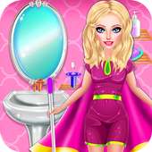 Super Girl House Cleaning