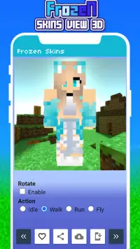 Frozen Skin for MCPE Screen Shot 1