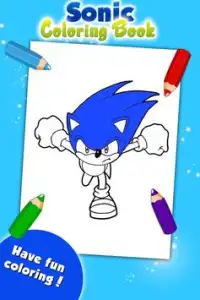 Sonic Coloring Screen Shot 3