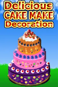 Delicious Cake Haga Decoración Screen Shot 4