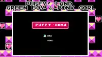Puffy! Land: Green Boy & Pink Girl Screen Shot 2
