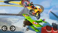 Crazy Bike Driving Simulator : 3D Stunt Game Screen Shot 1