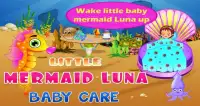 Little Mermaid Luna Baby Care Screen Shot 4