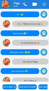Call piggy chat Simulation free robux Screen Shot 4