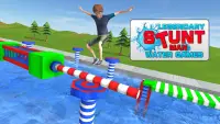 Legendary Stuntman Water Jump 3D: Pool Wipe Games Screen Shot 0