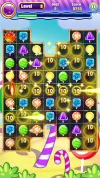 Lollipop Mania: Sweet Puzzle Screen Shot 4