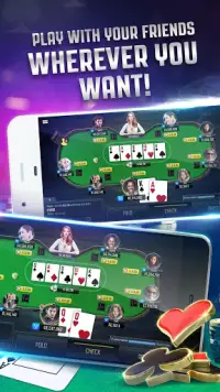 Poker Online: 포커 텍사스 홀뎀 Casino 무료 포커 Games Screen Shot 12