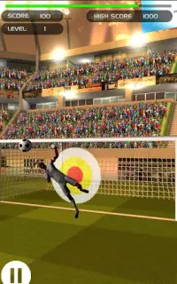 サッカーキック - ワールドカップ2014 Screen Shot 0