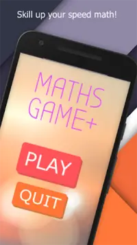 Math Game  Screen Shot 0