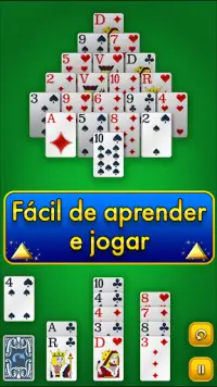 Pyramid Solitaire Clássico Screen Shot 2