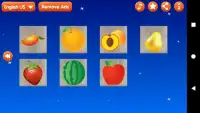 Fruits Puzzle Games for Kids Screen Shot 0