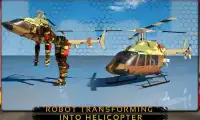 हेलीकॉप्टर रोबोट परिवर्तन Screen Shot 0