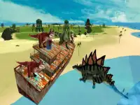 TRex Jurassic Dinosaur Sim 3D Screen Shot 13