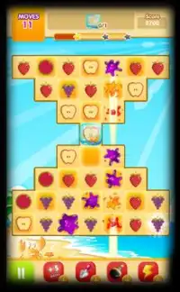 Crystal Fruit Splash Candy crush Game Screen Shot 0