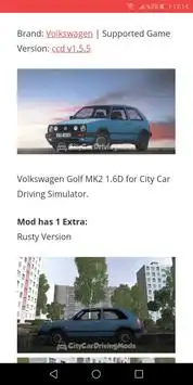 City Car Driving Mods Screen Shot 1