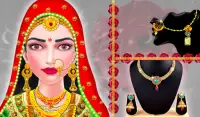 Royal Indian Wedding Girl Beauty Makeover Game Screen Shot 5