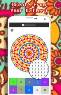 Colorear Mandala Por Número - Pixel Screen Shot 6