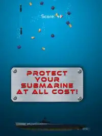 Submarine Mine Defender Screen Shot 0