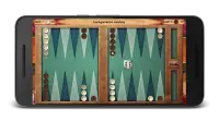 Backgammon Cowboy Screen Shot 2