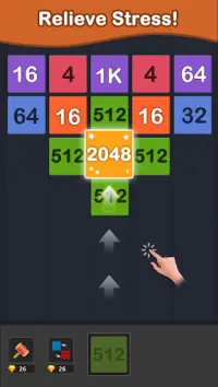 Merge puzzle-2048 puzzle game Screen Shot 5