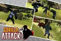 gorilla Attack Simulator 3D Screen Shot 1