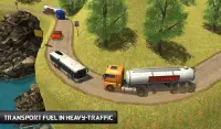 Oil Tanker Truck Driving Game Screen Shot 12