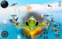 ジェット戦闘機の平面3D - 空の空の戦闘機Sim 2017 Screen Shot 1