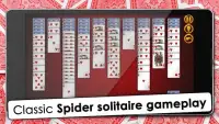 Classic Spider Solitaire Free Screen Shot 0