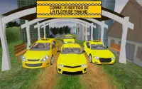 Taxi Juego 3D Carro Conducción Screen Shot 5