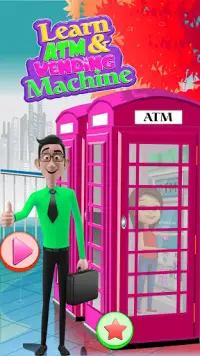 Узнайте банкомат и торговый автомат: симулятор Screen Shot 4
