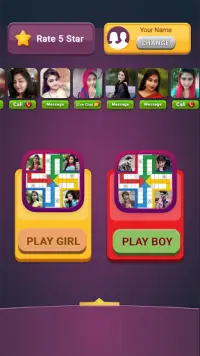 Ludo Online Game Live Chat Screen Shot 0
