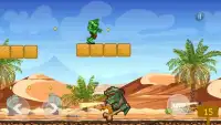 Super green monster fighting revenge halk adventur Screen Shot 5