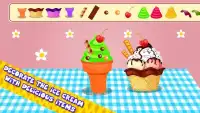 Helado Cono Fabricante - Juegos de cocina Screen Shot 2