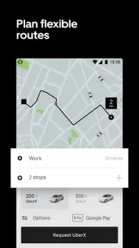 Uber Russia — order taxis Screen Shot 2