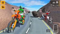 Stunt MotorFiets Wedren Gratis 2019 - Bike Racing Screen Shot 2