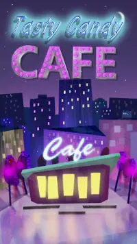Tasty Candy Cafe: Match 3 Game Screen Shot 1