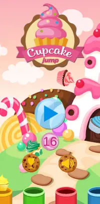 Happy cupcake Jump! Screen Shot 0