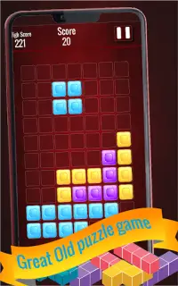 Blokkeer gratis Infinity puzzelspel Screen Shot 2