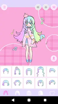 Pastel Avatar Dress Up: Make Your Own Pastel Doll Screen Shot 2