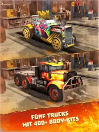 Freak Truck: Crazy Car Racing Screen Shot 6