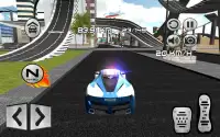 Police Car Stunt Race Driving Simulator 3D Screen Shot 6