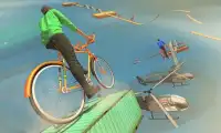 Impossible Bicycle Racing Stunts Pistas 3D Screen Shot 2