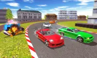 Corrida de rua extrema no carro:simulador condução Screen Shot 0