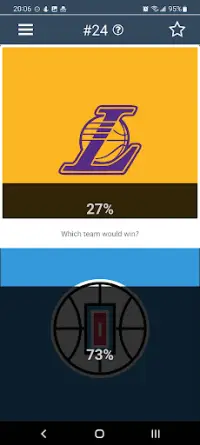 NBA Quick-Fire: Sports Polls Screen Shot 3