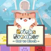 Bricks Breaker Cat vs Block