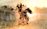 Hero Dino Robot Warrior Battle Screen Shot 0