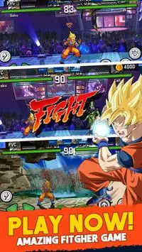 Super Saiyan Fighter :  Goku God Of Battle Dbz Screen Shot 4