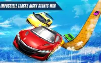 Jet Car Stunt Race: Car Games Screen Shot 0