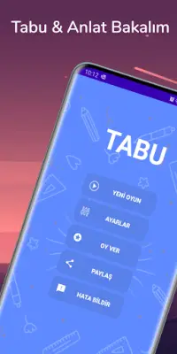 Tabu Anlat Bakalim 2021 Oyna | Tabu Oyunu Screen Shot 0