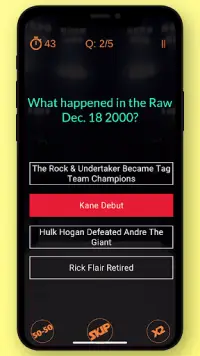 Fan Quiz For WWE Wrestling 2020 Screen Shot 3